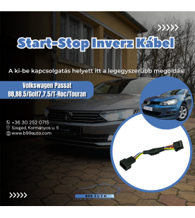 Start-stop inverz kábel Volkswagen Passat B8,B8.5/Golf7,7.5/T-Roc/Touran